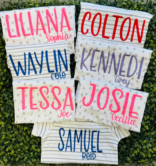 Personalized Kids Tee