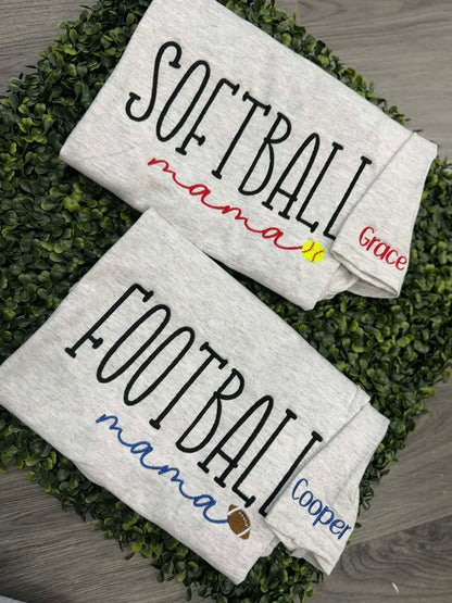 Sports Embroidery Shirt