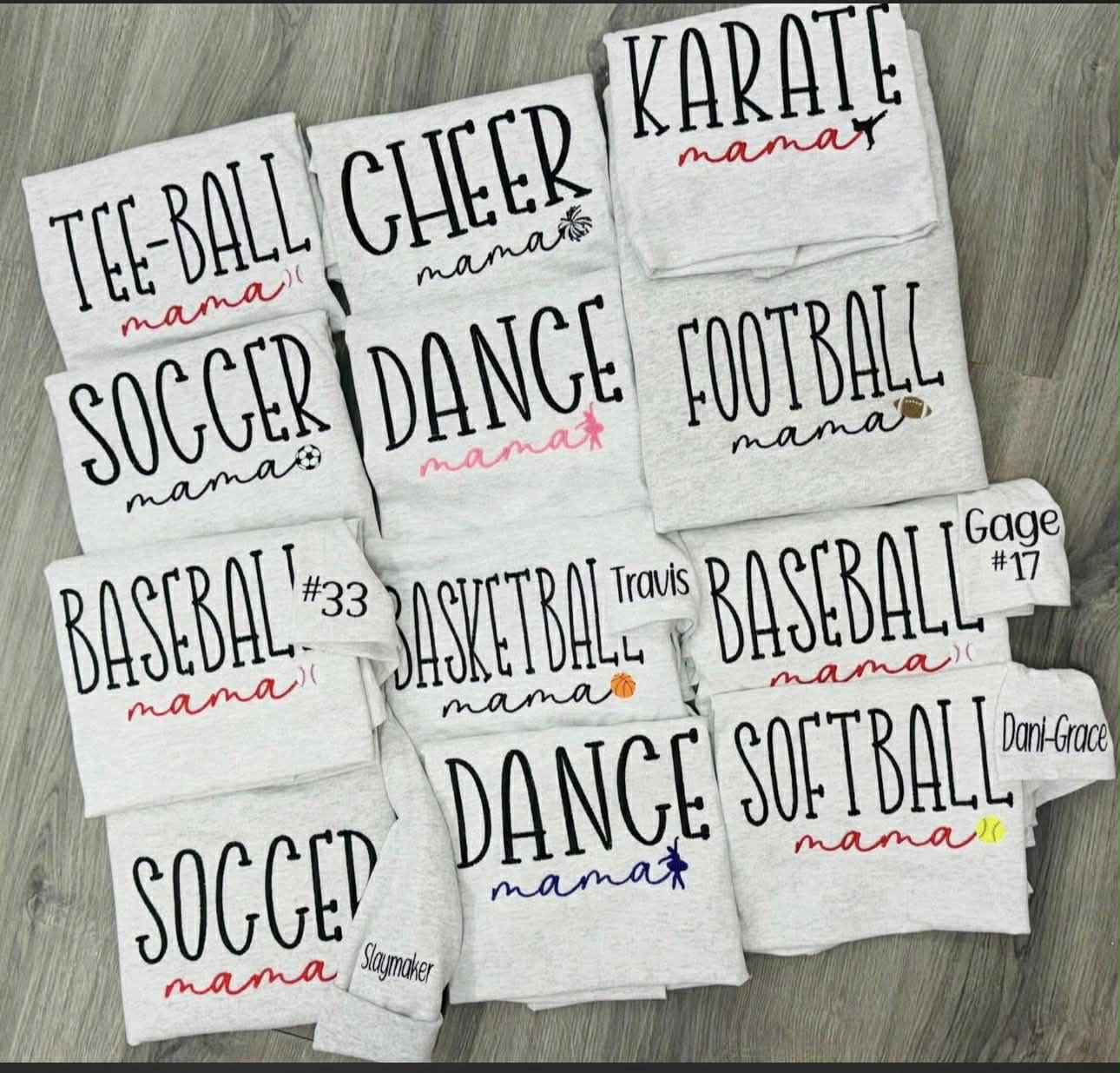 Sports Embroidery Shirt