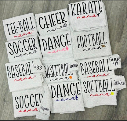 Sports Embroidery Shirt