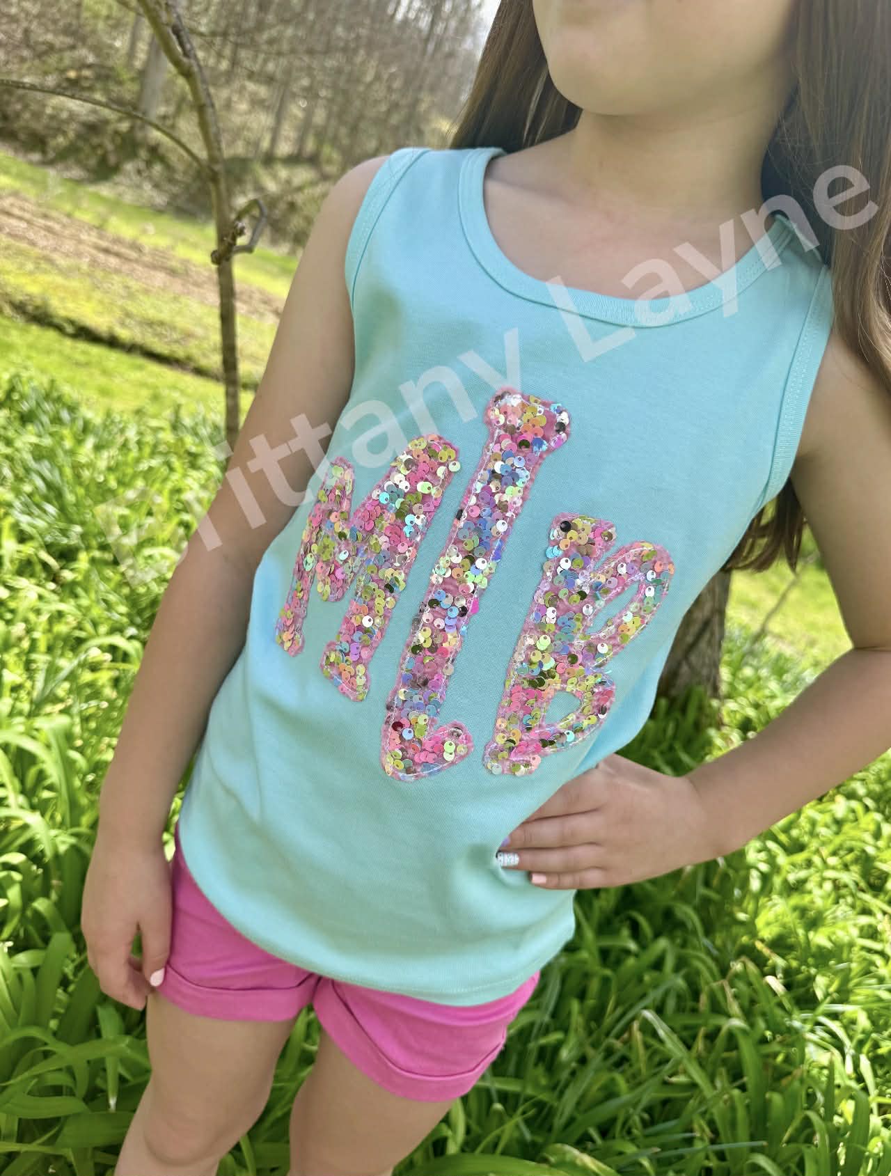 Summer Sequin Tank