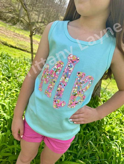 Summer Sequin Tank